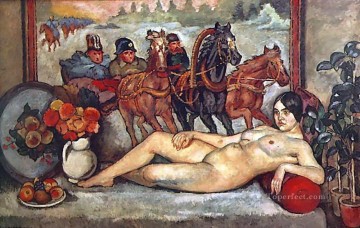 Desnudo Painting - La rusa Venus Ilya Mashkov impresionista desnuda